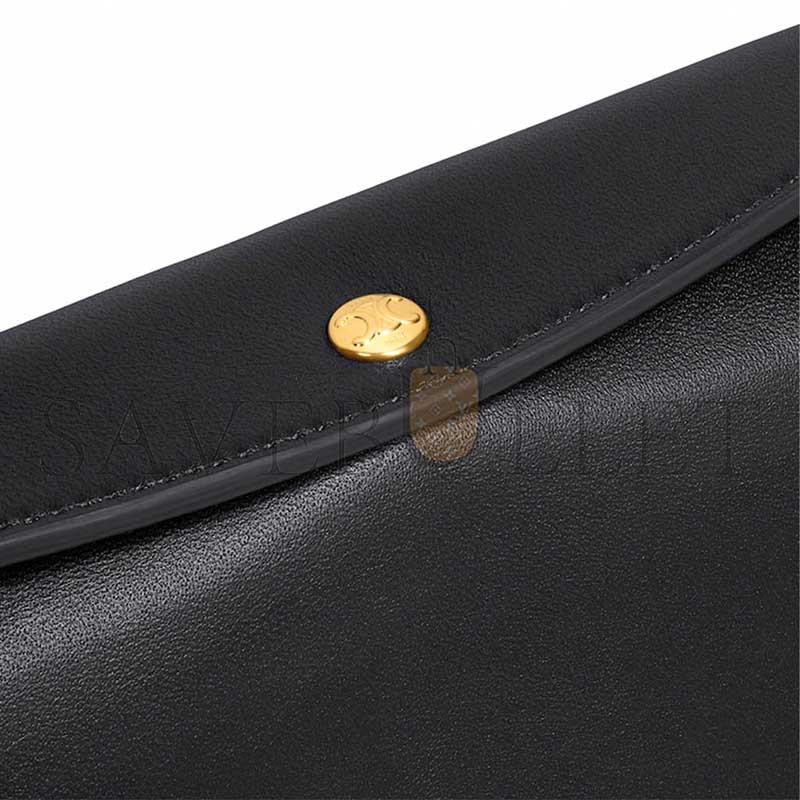 Ce1i*e trio flap in smooth lambskin 10p862o86.38no (22.5*13*3.5cm)